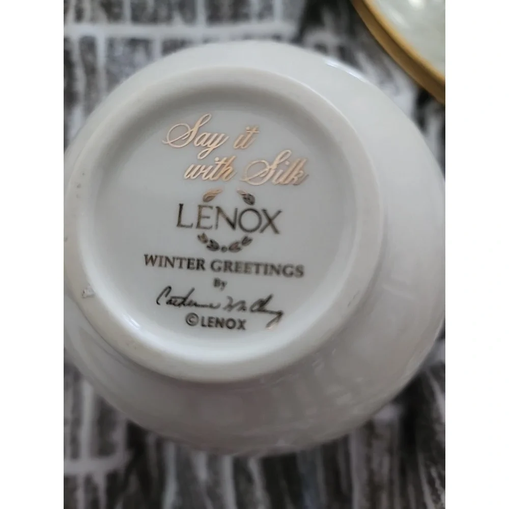(2 )Lenox Winter Greeting 3